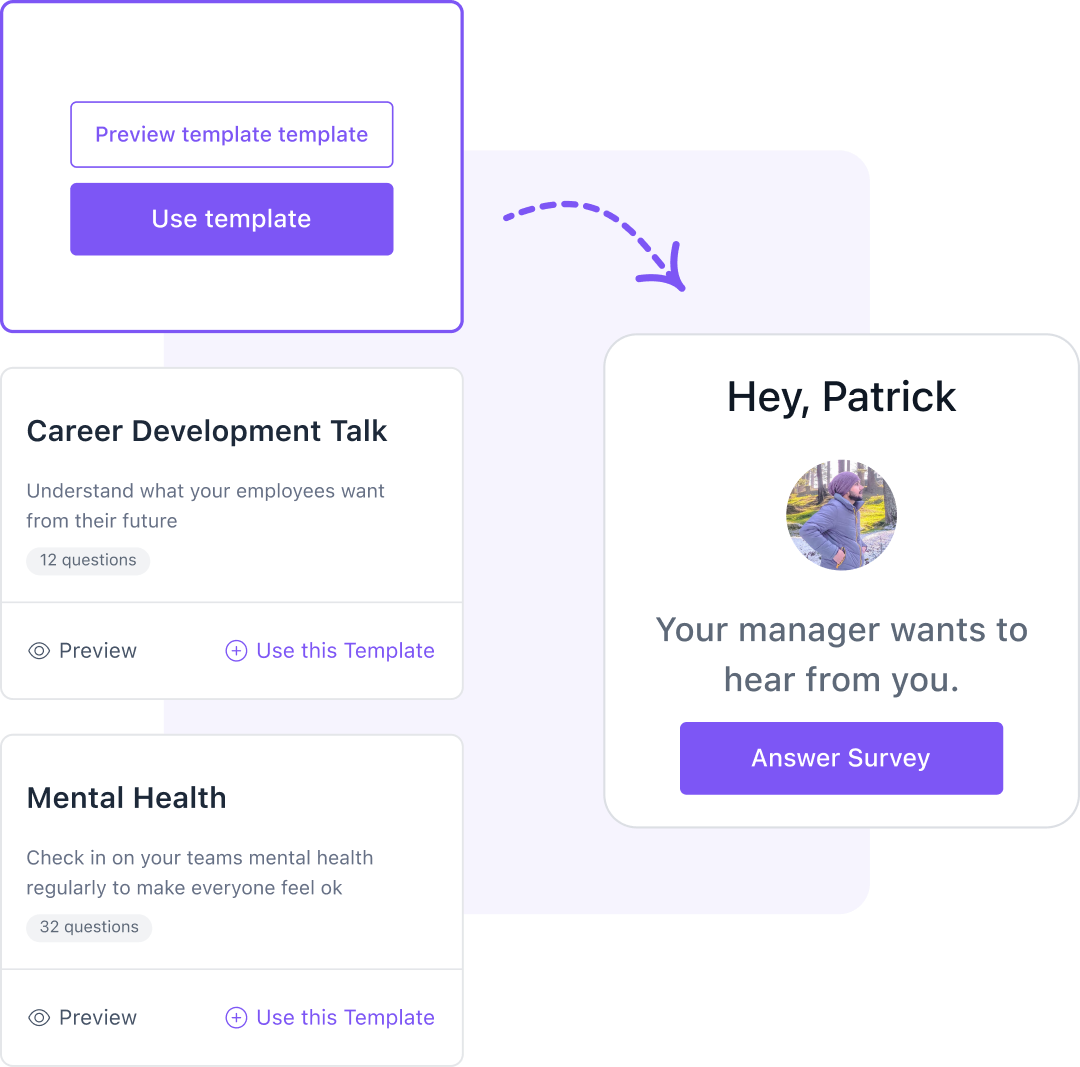 Create surveys in a snap