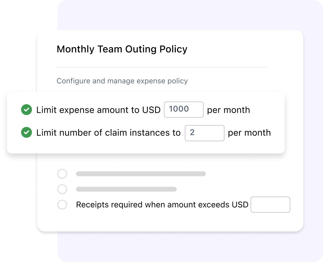 Set rate limits and avoid expense overages